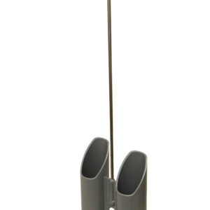 Support métal pour 1 paire