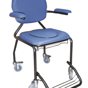 Chaise percée best up à roulettes