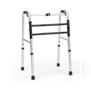 Cadre de marche pliable 2 en 1