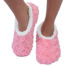snoozies-rose.jpg Chaussons Snoozies